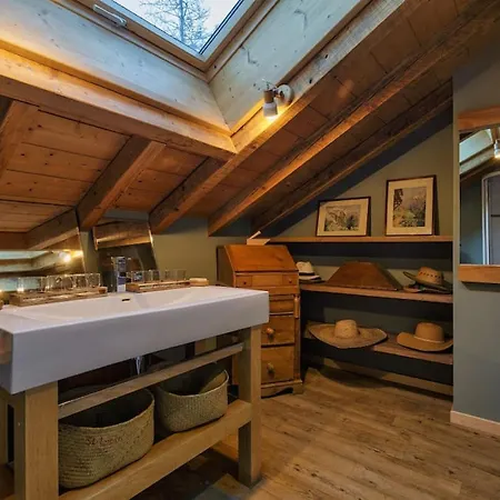 Le Murger De Luxe 240m2 6 Ch Vue Mtblanc Sauna בקתה שאמוני