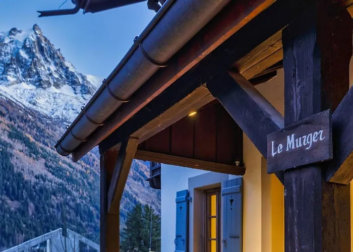 Le Murger De Luxe 240m2 6 Ch Vue Mtblanc Sauna