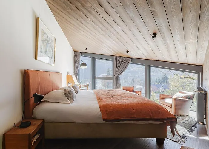 Le Murger De Luxe 240m2 6 Ch Vue Mtblanc Sauna Chalet